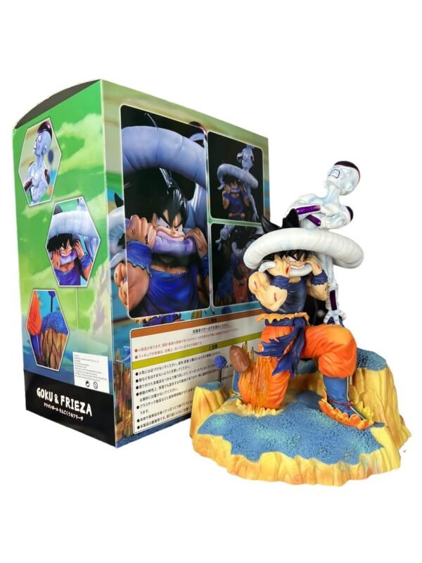 Figura Goku Mordiéndole la Cola a Frezzer 26cm Dragón Ball