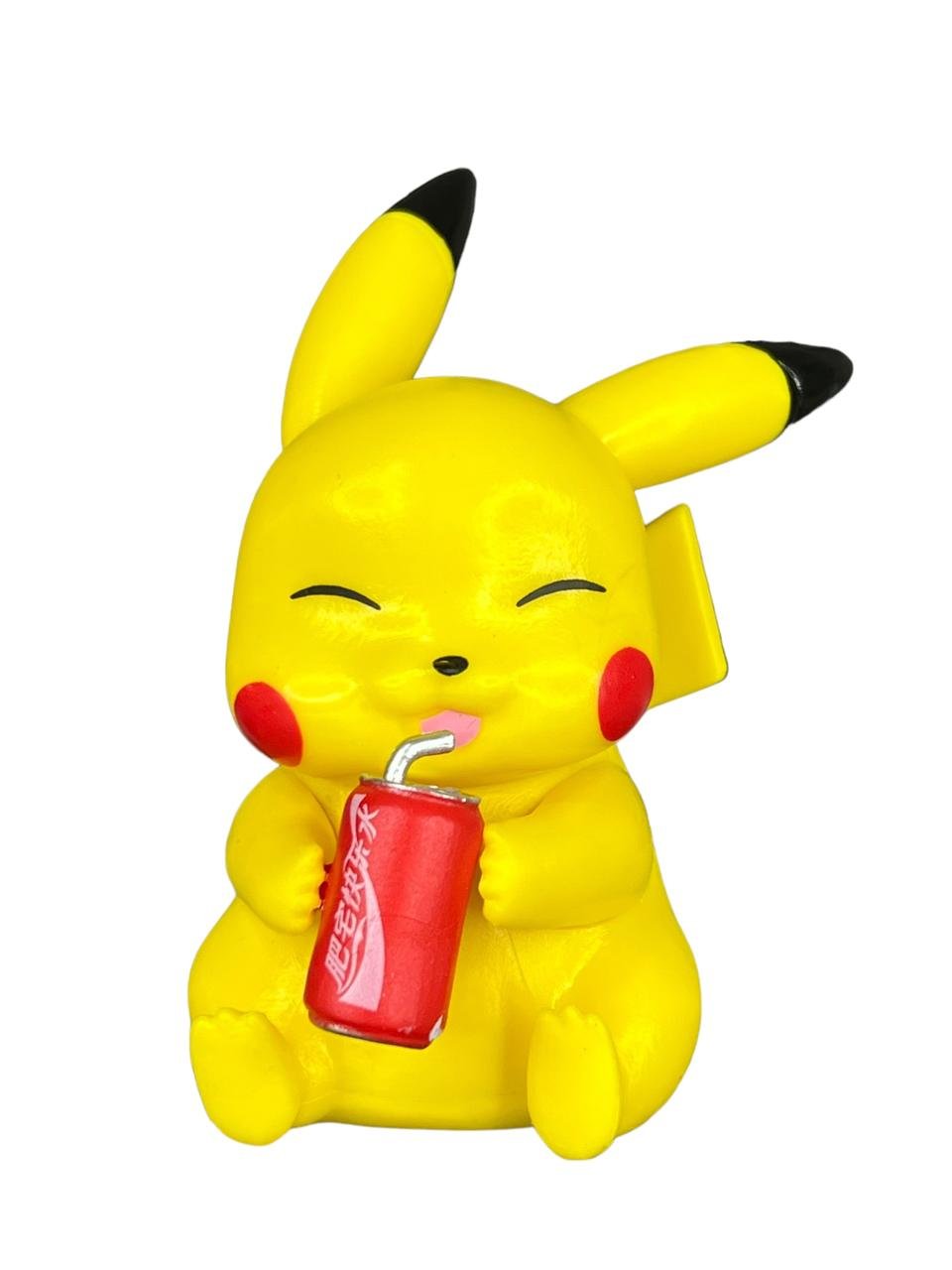 Figuras Coleccionables X6 Pikachu Comiendo Pokemon - Imagen 3