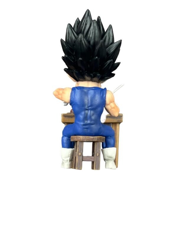 Mini Figuras Goku y Vegeta 8cm Comiendo Dragon Ball - Imagen 8