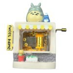 Caja Musical Totoro Con Luz  Cerámica 12cm