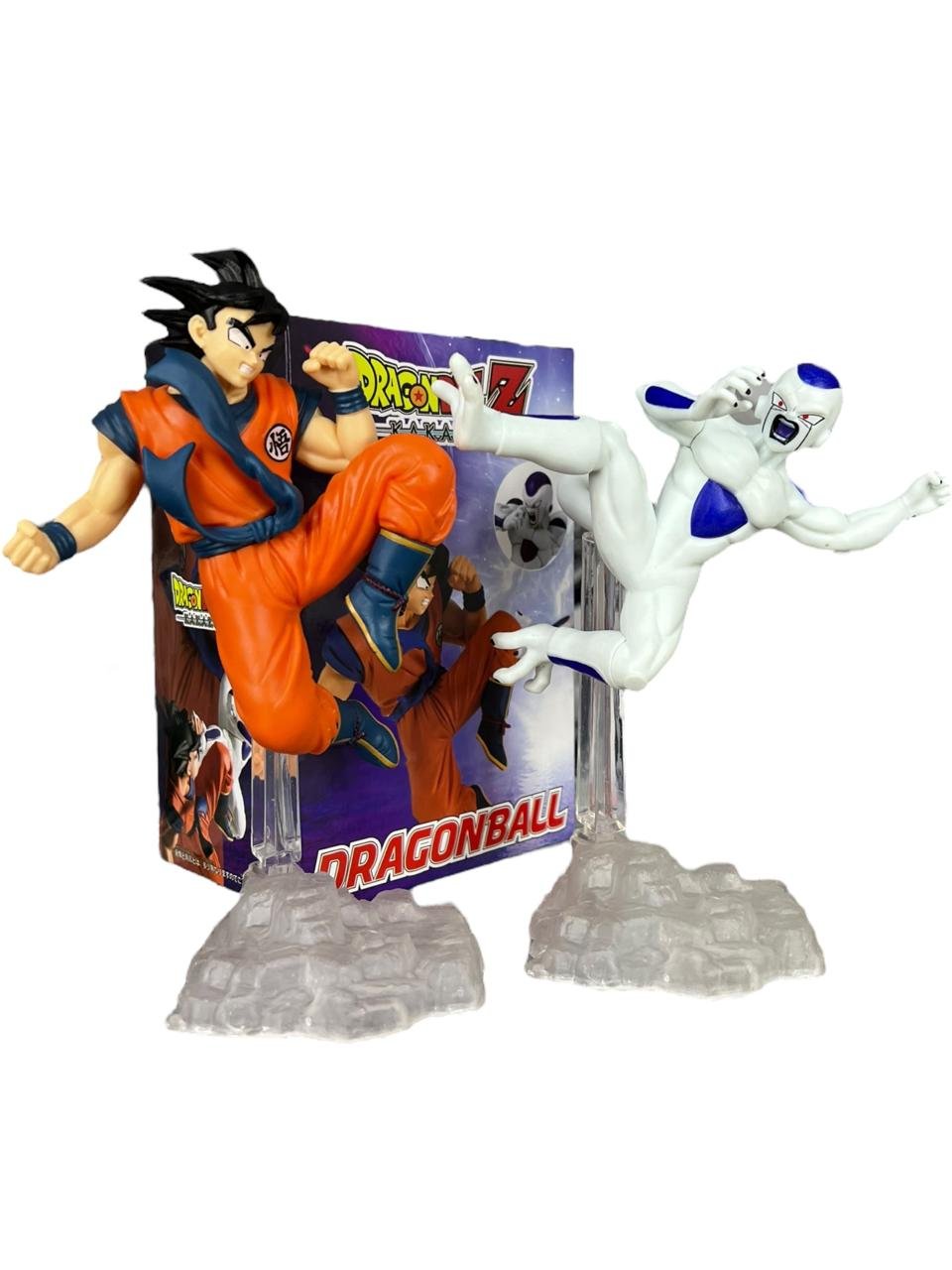 Figura Goku Base VS Frezzer 16cm Dragon Ball Z