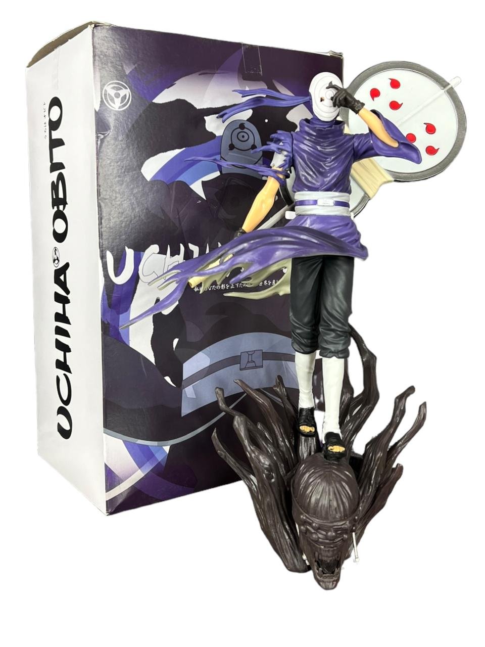 Figura Uchiha Obito 25cm doble cabeza Naruto