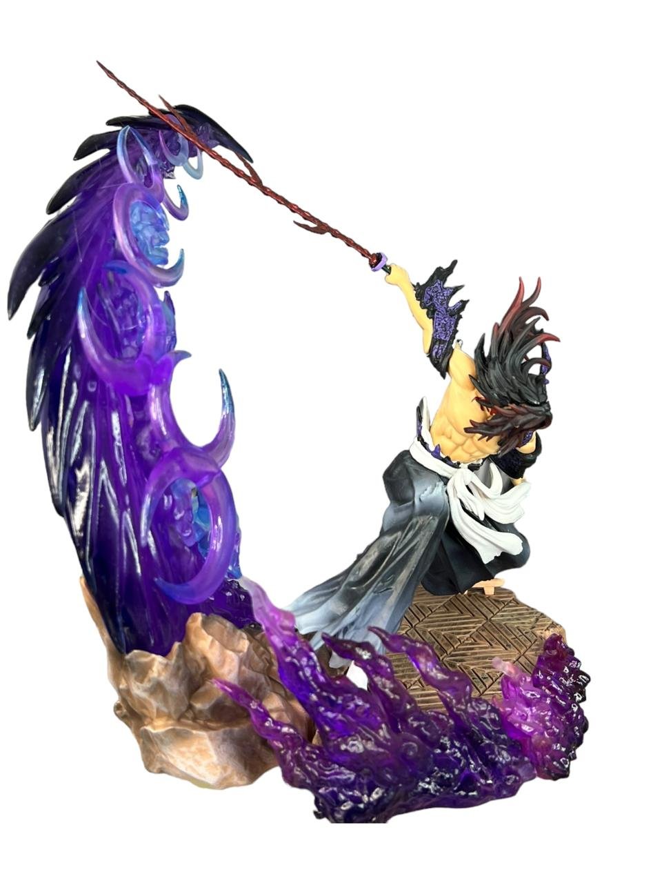 Figura Tipo Lampara Kokushibo 23cm Demon Slayer - Imagen 3