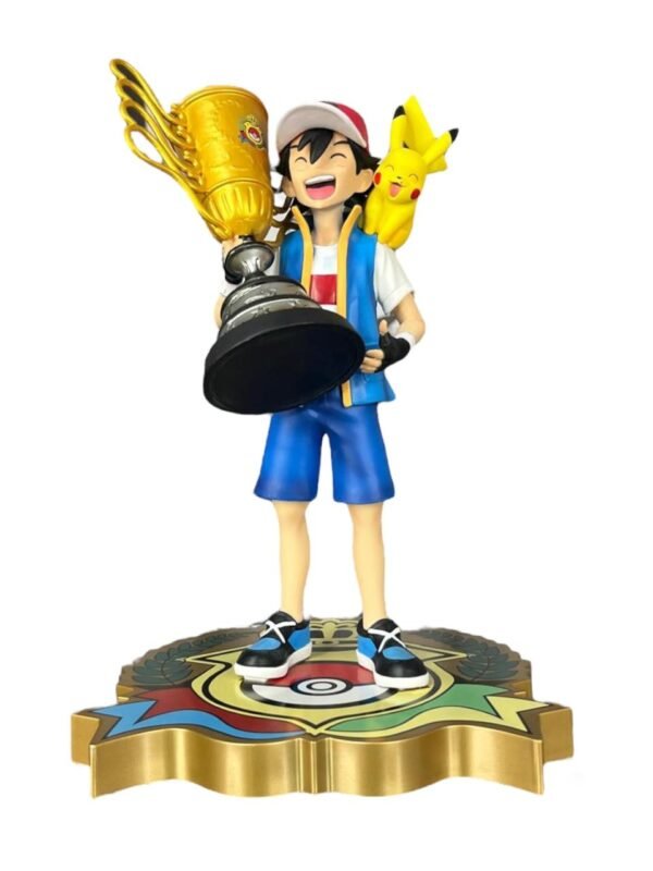 Figura Ash Campeón De Liga 23cm Pokemon - Imagen 7
