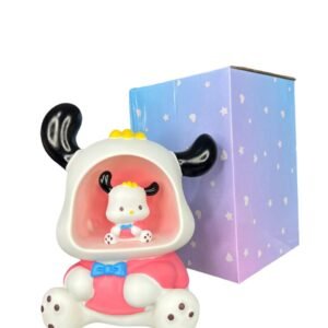 Alcancía Tipo Lampara Pochacco Rosado 24cm Sinrio