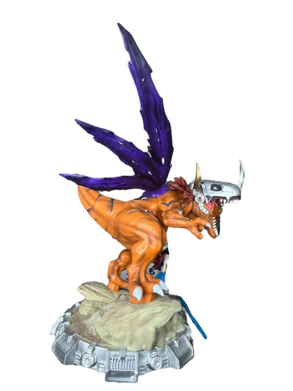 Figura Metal Greymon &  Yagami 45cm Digimon - Imagen 2