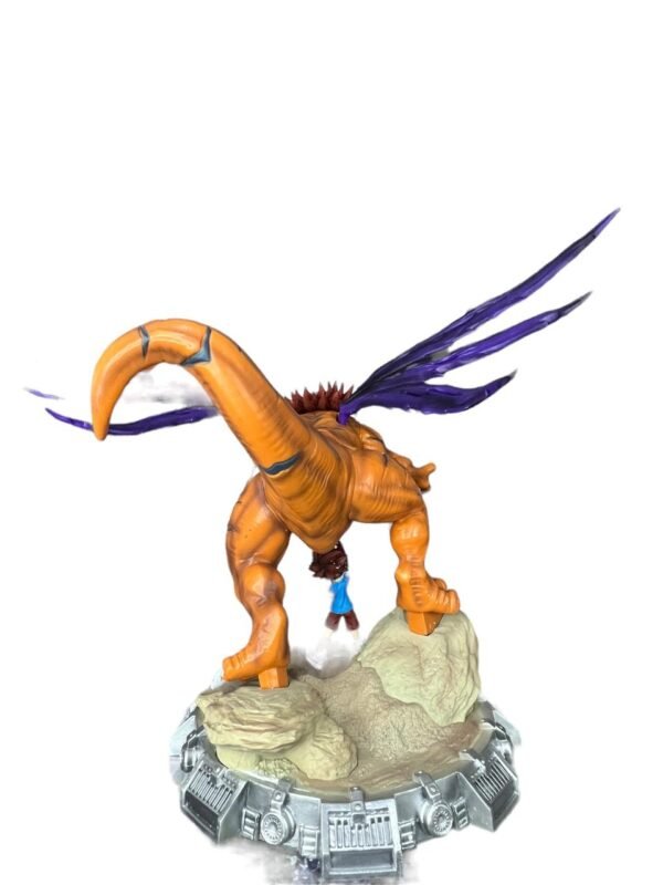 Figura Metal Greymon &  Yagami 45cm Digimon - Imagen 4