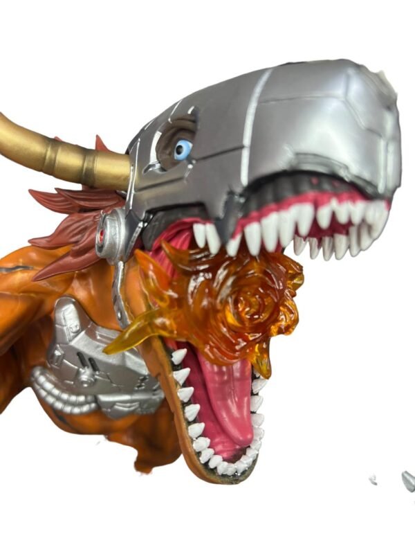 Figura Metal Greymon &  Yagami 45cm Digimon - Imagen 5