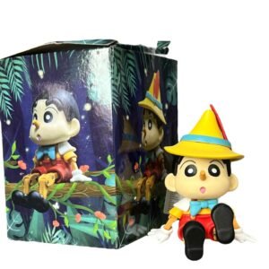 Mini Figura Semi Articulada Pinocho 5cm