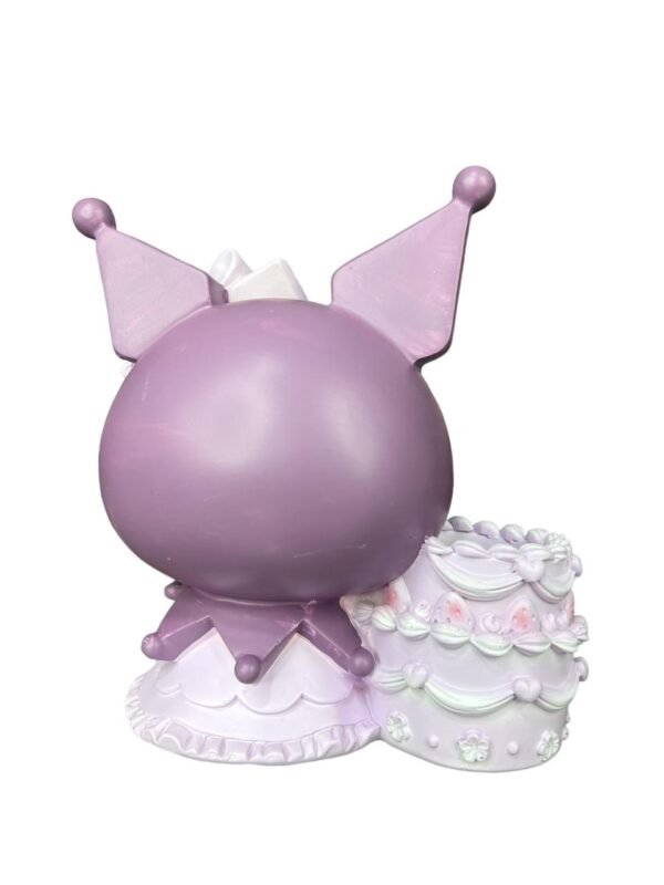 Porta Lápices Kuromi Morada Con Luz 16cm Sinrio - Imagen 3
