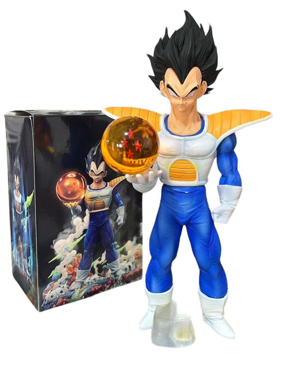 Figura Vegeta Con La Esfera En La Mano 28cm Dragon Ball