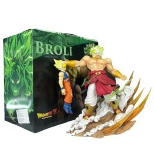 Figura Broly Fullpower Vs Goku Super Saiyan 20cm Dragon Ball