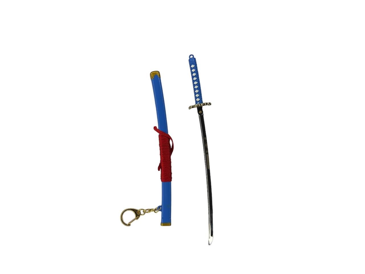 Llavero Mini Katana Zoro Enma Azul One Piece - Imagen 2