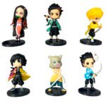 Figuras Coleccionables X6 Demon Slayer 6cm