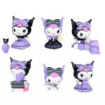 Figuras X6 Coleccionables Kuromi Sinrio 8cm