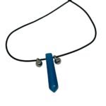 Collar Cadena Anime Naruto- Piedra Azul Tsunade Primer Hokag