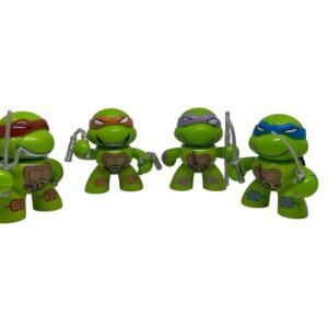 Figuras Coleccionables X4 Tortugas Ninja 7cm