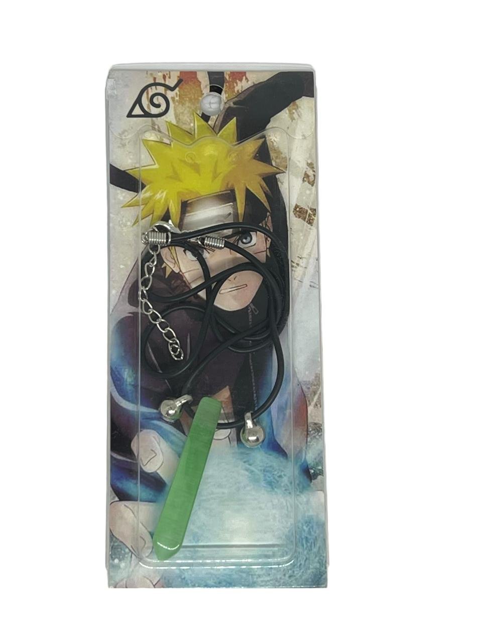 Collar Cadena Anime Naruto- Piedra Verde - Imagen 2