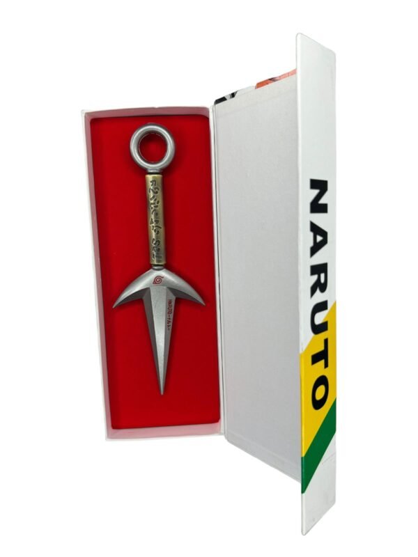 Kunai Minato Negra Dorada Naruto Shippuden/ Coleccionable - Imagen 4