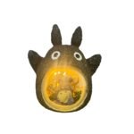Figura Con Luz Totoro Alzando Los Brazos 15cm