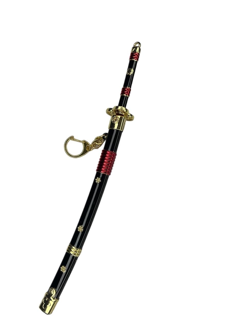 Llavero Mini Katana Zoro Enma Negra One Piece - Imagen 2
