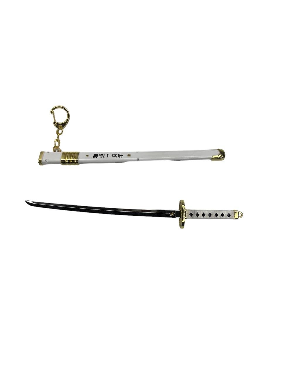 Llavero Mini Katana Zoro Ichimonji One Piece - Imagen 3