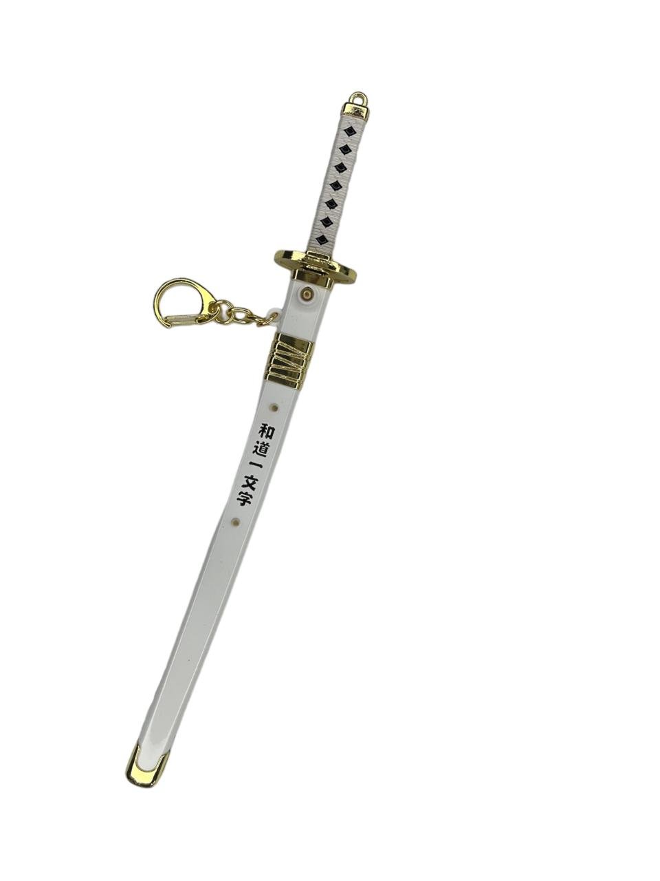 Llavero Mini Katana Zoro Ichimonji One Piece - Imagen 4