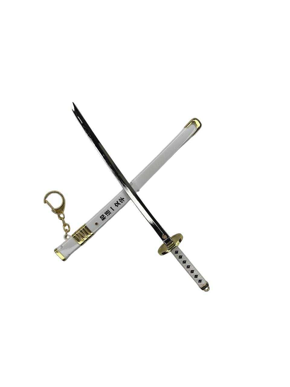 Llavero Mini Katana Zoro Ichimonji One Piece - Imagen 2