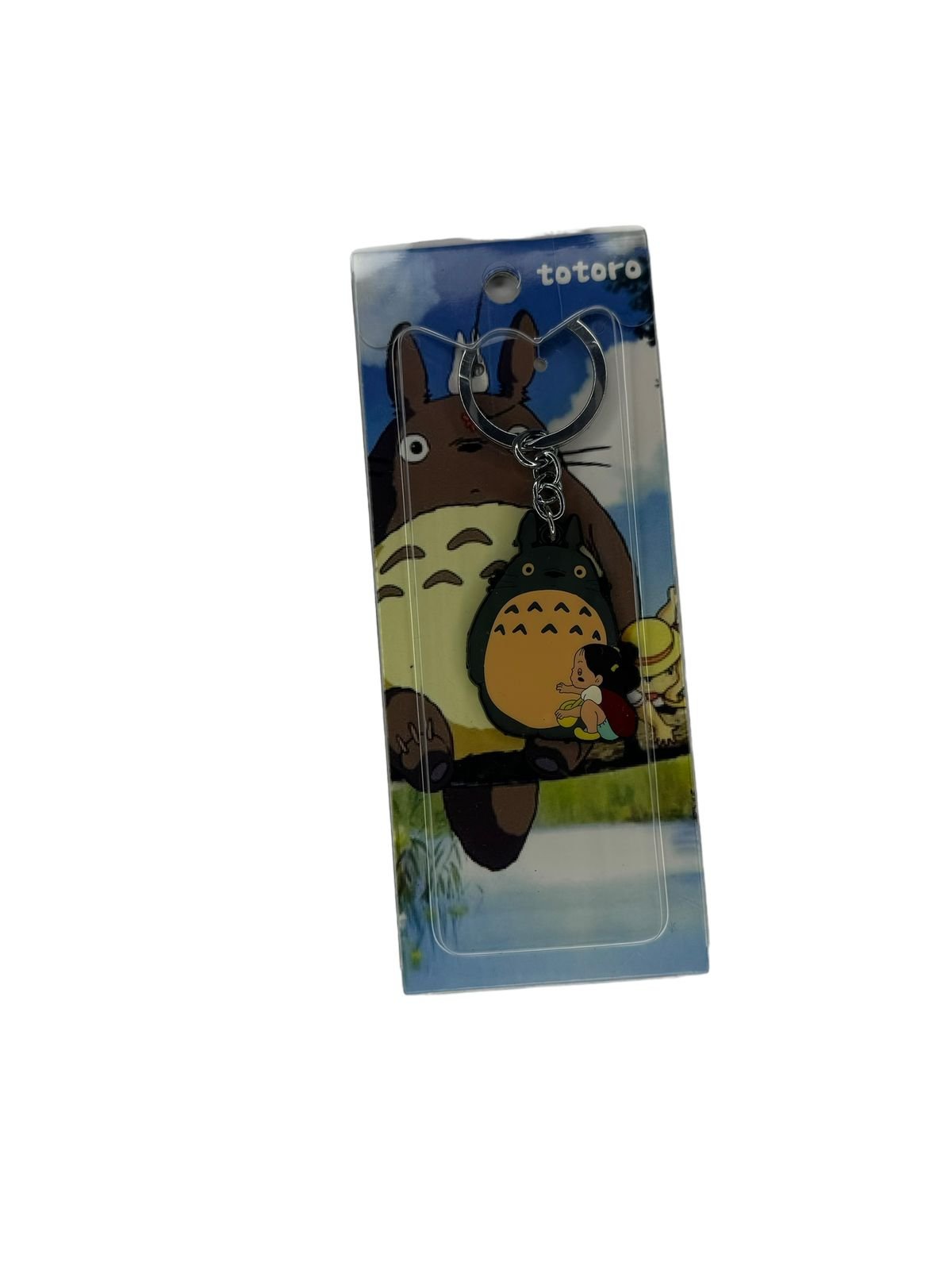 Llavero Mi Vecino Totoro Con Niña