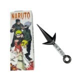 Kunai Minato Negra Metal Naruto Shippuden/ Coleccionable