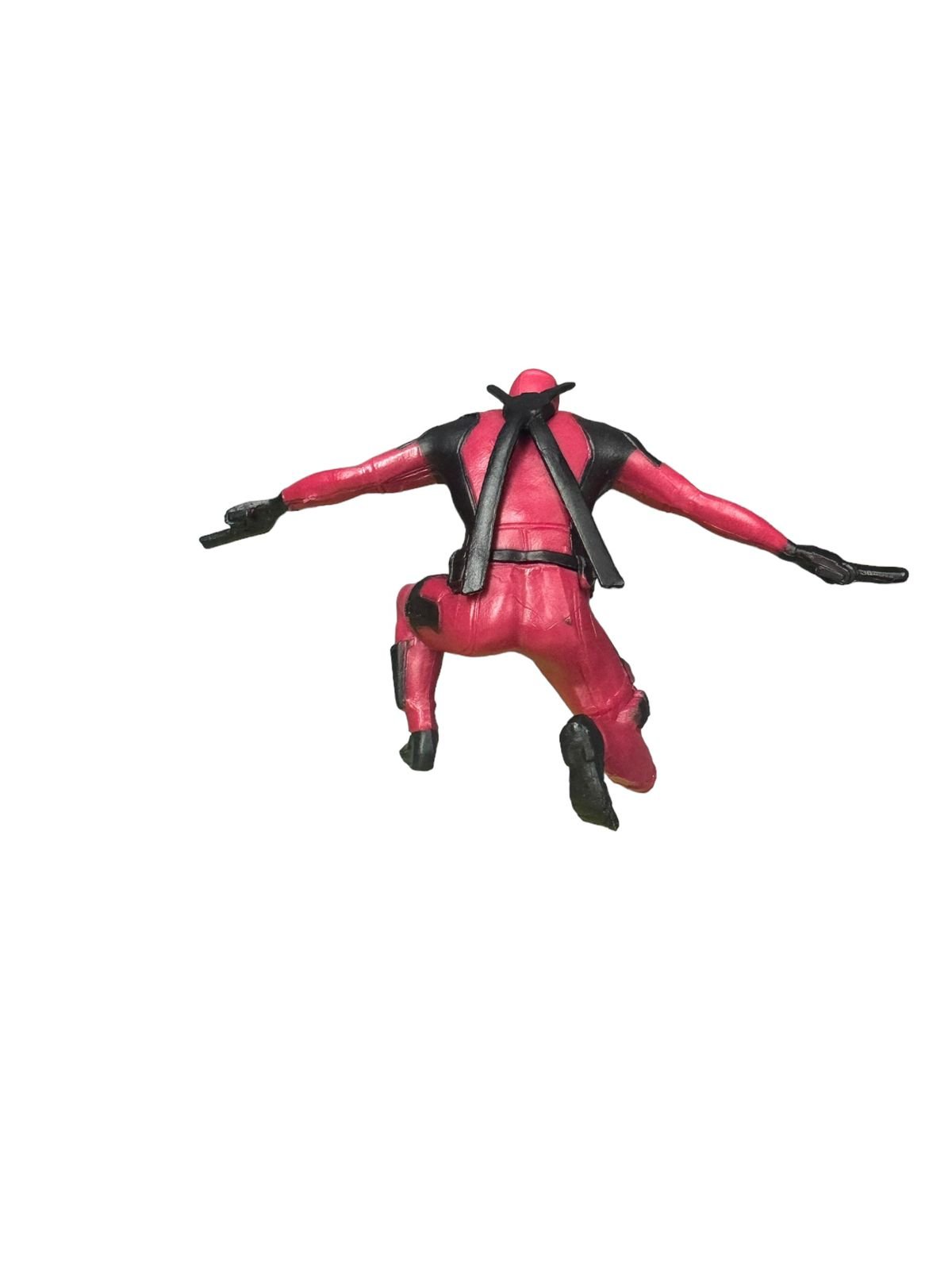 Mini Figura Deadpool Pose De Pelea 7cm - Imagen 3