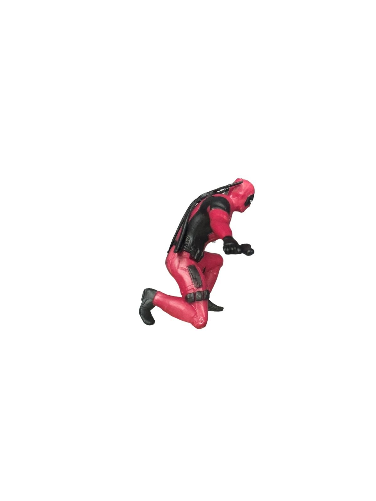 Mini Figura Deadpool Pose De Pelea 7cm - Imagen 4