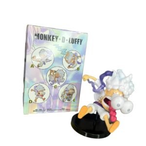 Mini Figura Luffy Gear 5 Ojos Locos/one Piece 10cm