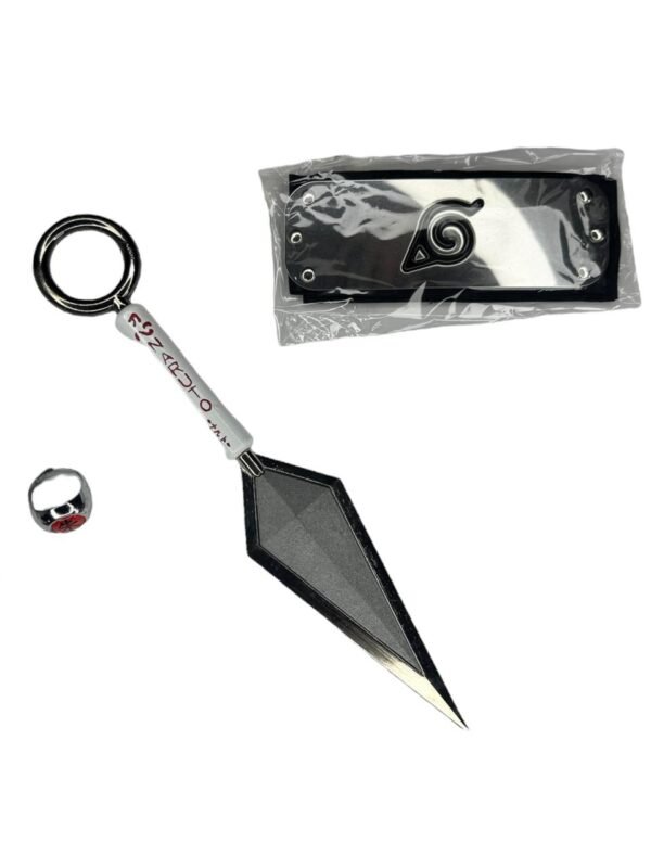 Kunai + Bandana + Anillo Naruto Shippuden - Imagen 2