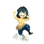 Mini Figura Inosuke Cabeza Intercambiable 10cm /demon Slayer
