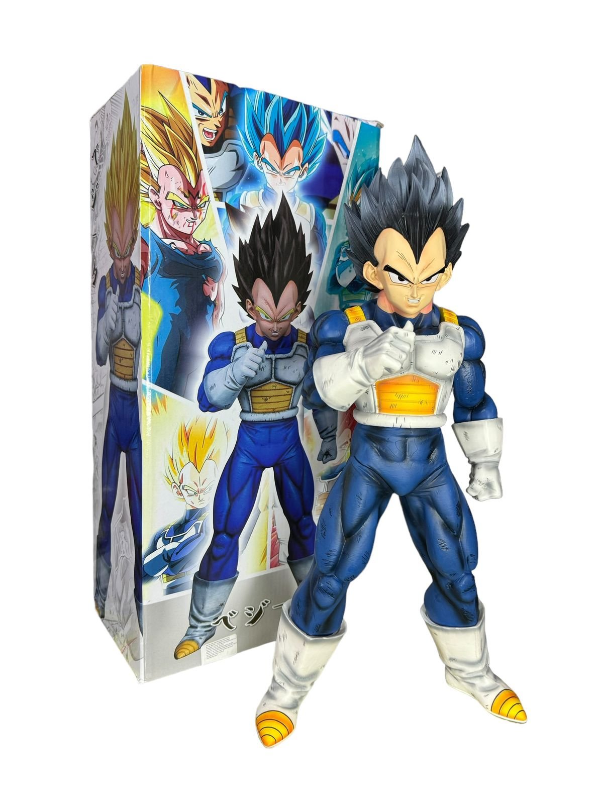 Figura Vegeta Cambia Cabezas 29cm Dragon Ball