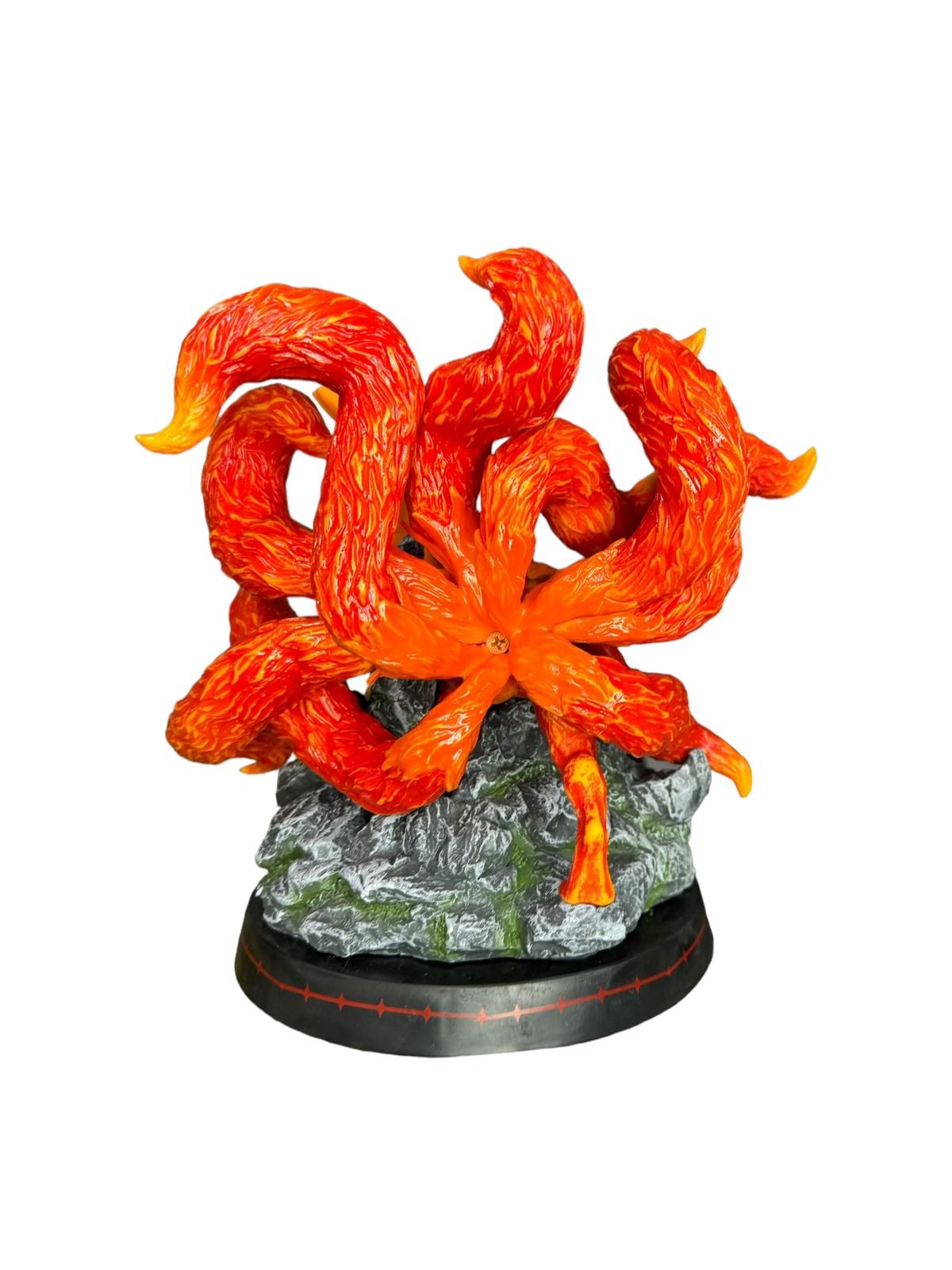 Figura Naruto Con Zorro De Las Nueve Colas 29cm / Naruto Shippuden - Imagen 3