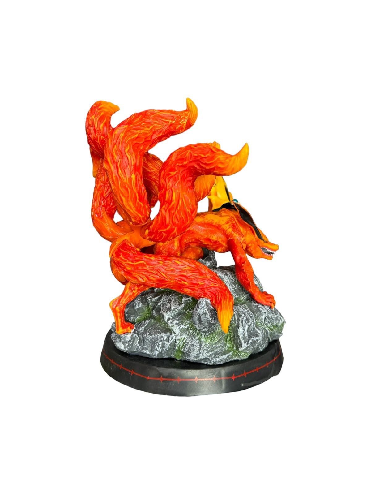 Figura Naruto Con Zorro De Las Nueve Colas 29cm / Naruto Shippuden - Imagen 4