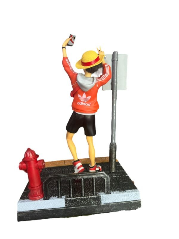 Figura Luffy Se Busca Ropa Supreme 30cm /one Piece - Imagen 3