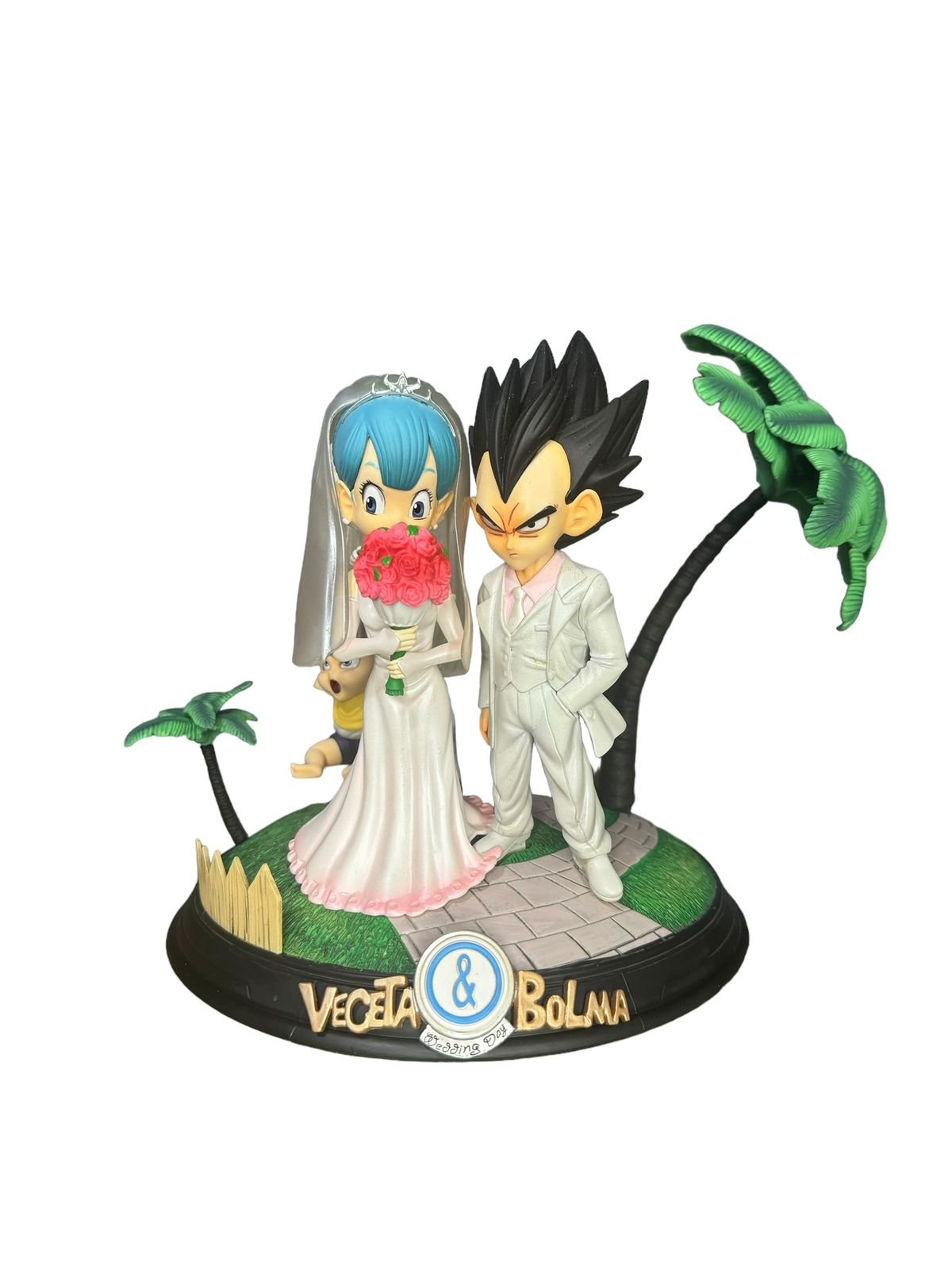 Figura Vegeta & Bulma Casándose Dragon Ball - Imagen 2