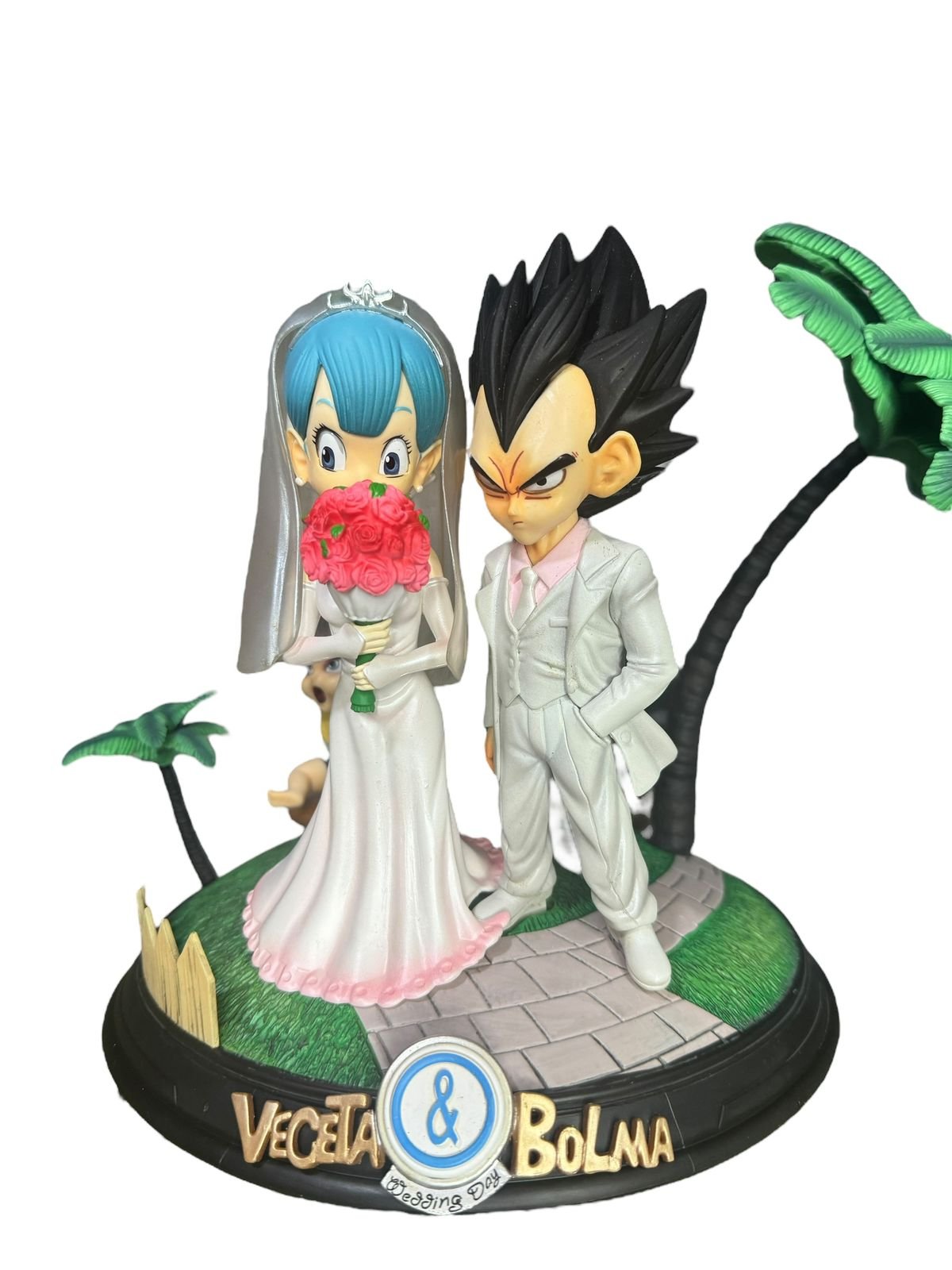 Figura Vegeta & Bulma Casándose Dragon Ball - Imagen 5