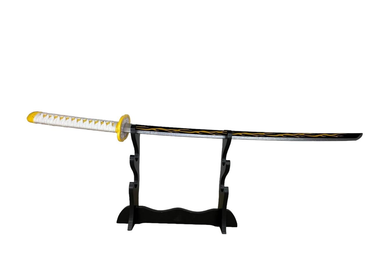 Katana Madera Zenitsu Demon Slayer - Imagen 4