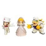 Figuras Super Mario X3  Boda Bowser Princesa