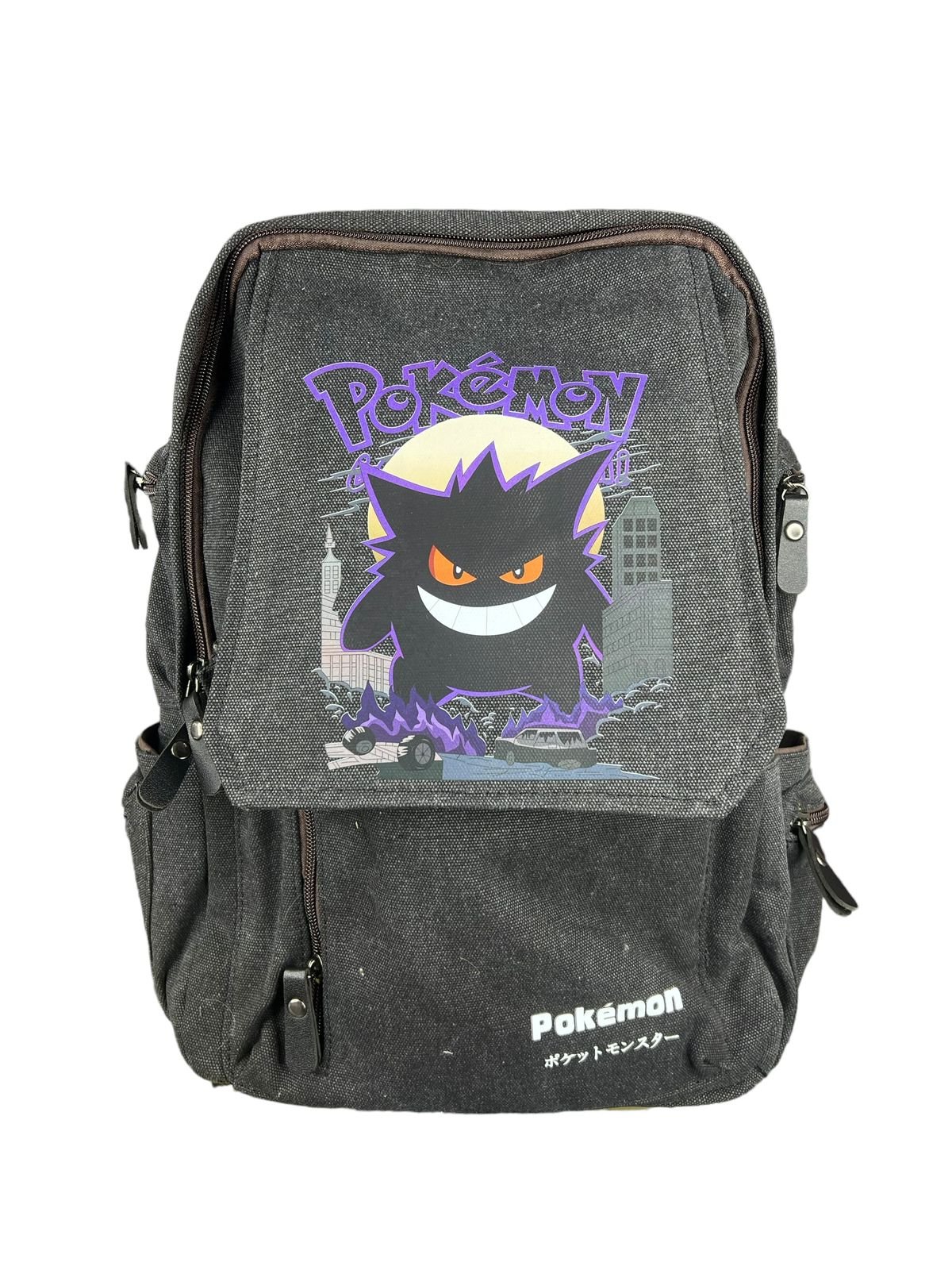 Maleta Gris Gengar Pokemon