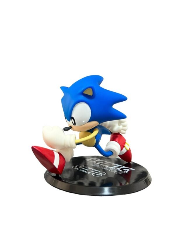 Mini Figura Sonic Corriendo 12cm / Sonic The Hedgehog