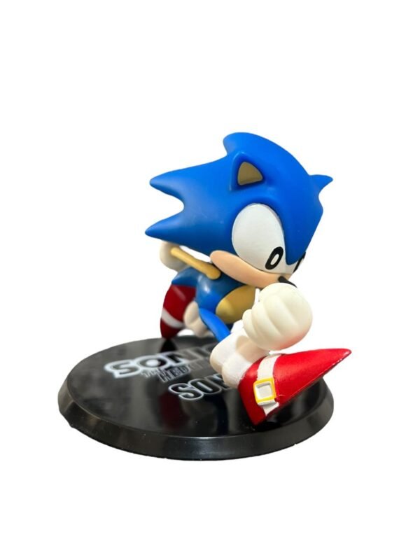 Mini Figura Sonic Corriendo 12cm / Sonic The Hedgehog - Imagen 3