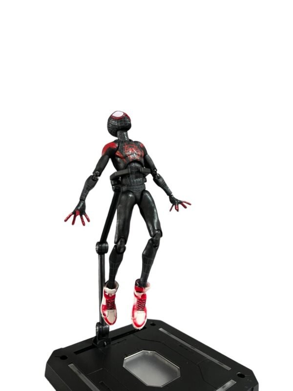 Figura Articulada Spider Miles Morales 12cm - Spiderman - Imagen 5