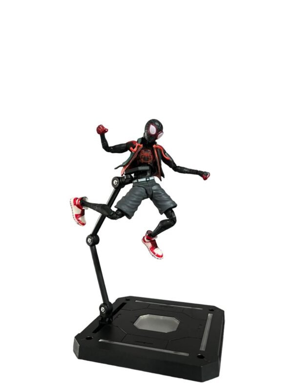 Figura Articulada Spider Miles Morales 12cm - Spiderman - Imagen 6