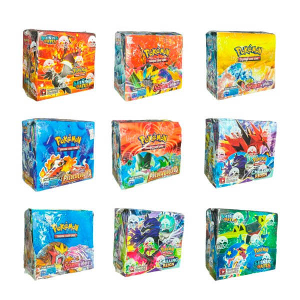 Caja De Cartas Pokemon x36 Sobres