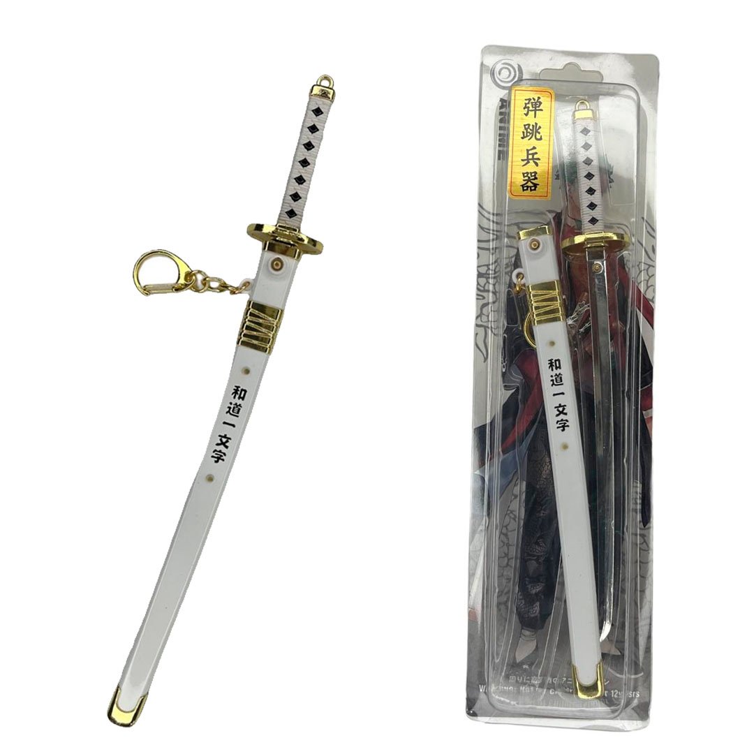 Llavero Mini Katana Zoro Ichimonji One Piece